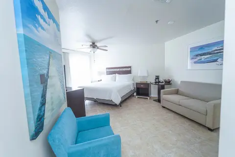 Full Furnished- Ocean Front Property- Studio Suite- 500sq ft inclusive of utilities and wifi. Pet Friendly w/ weekly hskpg