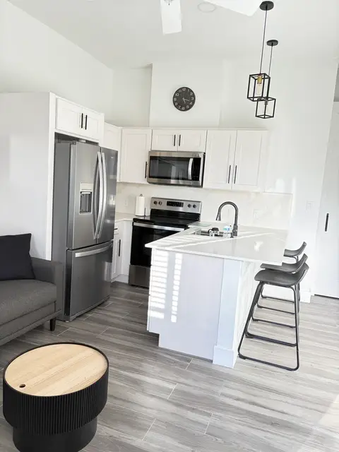 Spacious one (1) bedroom apartment.