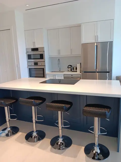 One bed 1.5 bath at Olea in Camana Bay - Includes Gym and Internet and Pool with lazy river