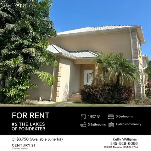 3 bed+3 bath - Lakes of Poindexter - Available June 1st (FOR RENT)