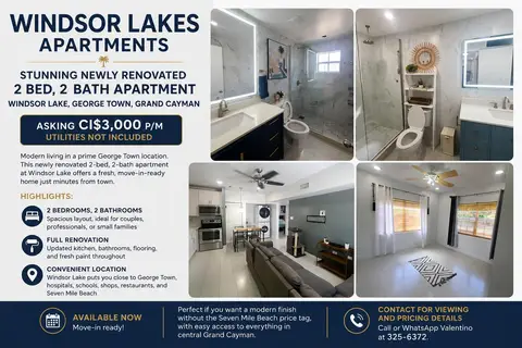 Stunning Newly Renovated Apt Windsor Lake