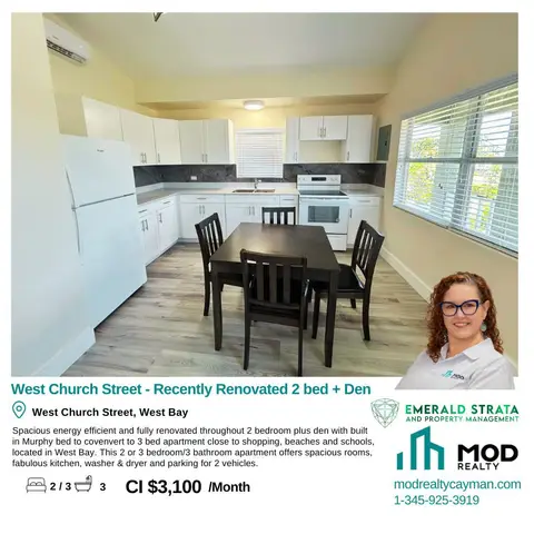 West Church Street - Unit 5 - 2 Bed/3 Bath plus den (with Murphy bed)